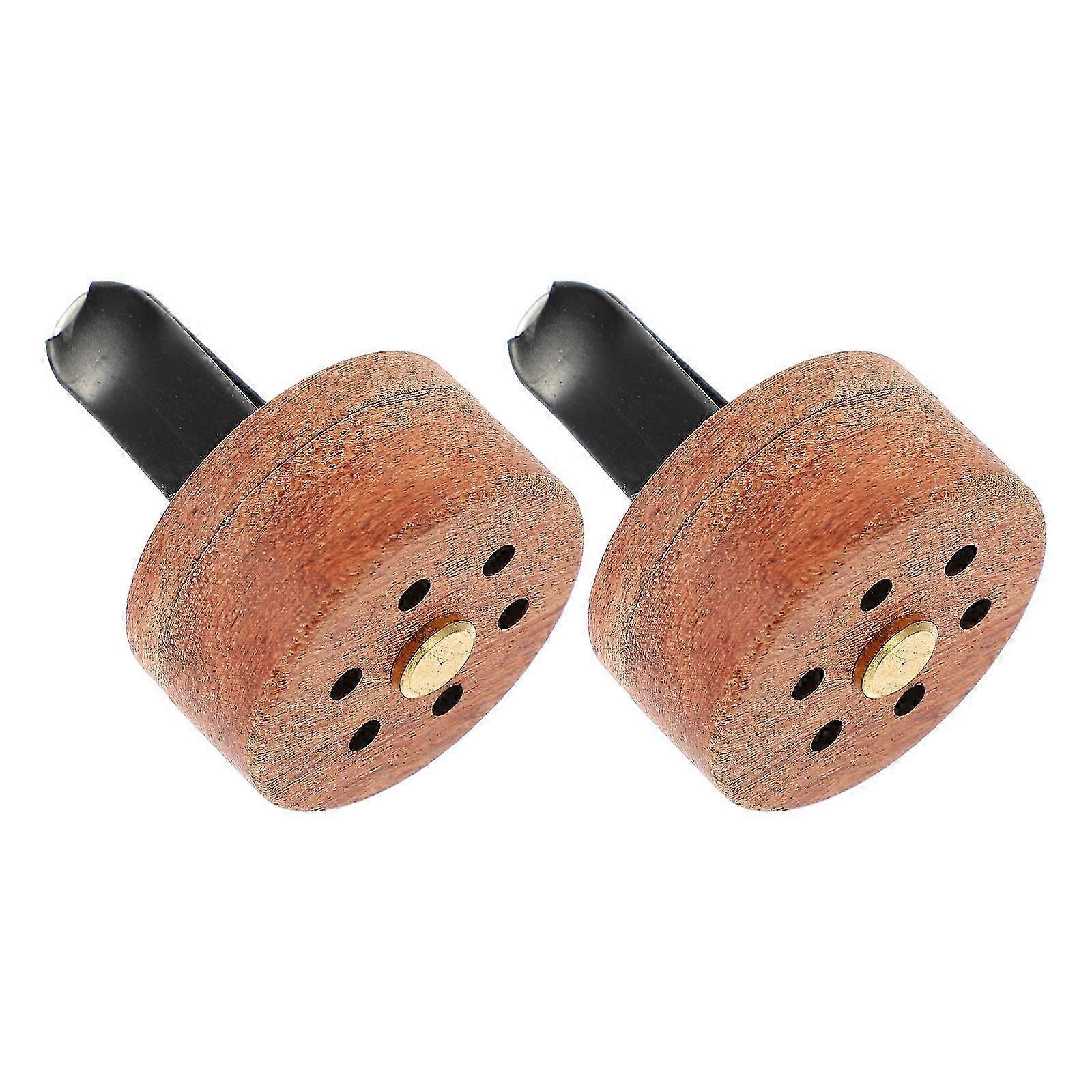 Car Perfume Diffuser Wooden Aroma Diffuser for Car 6Pcs Set