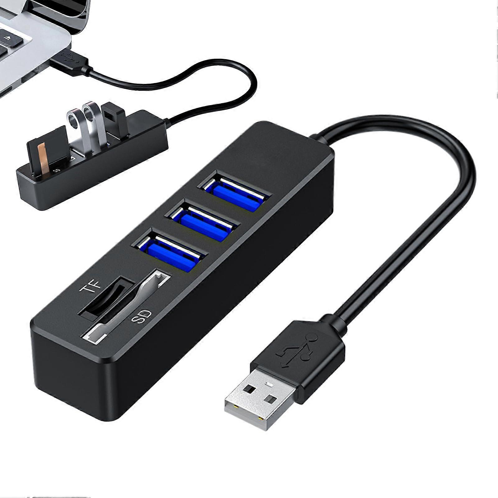 USB Hub Docking Station Speed Multiport Adapter for Laptop Desktop Plug and Play