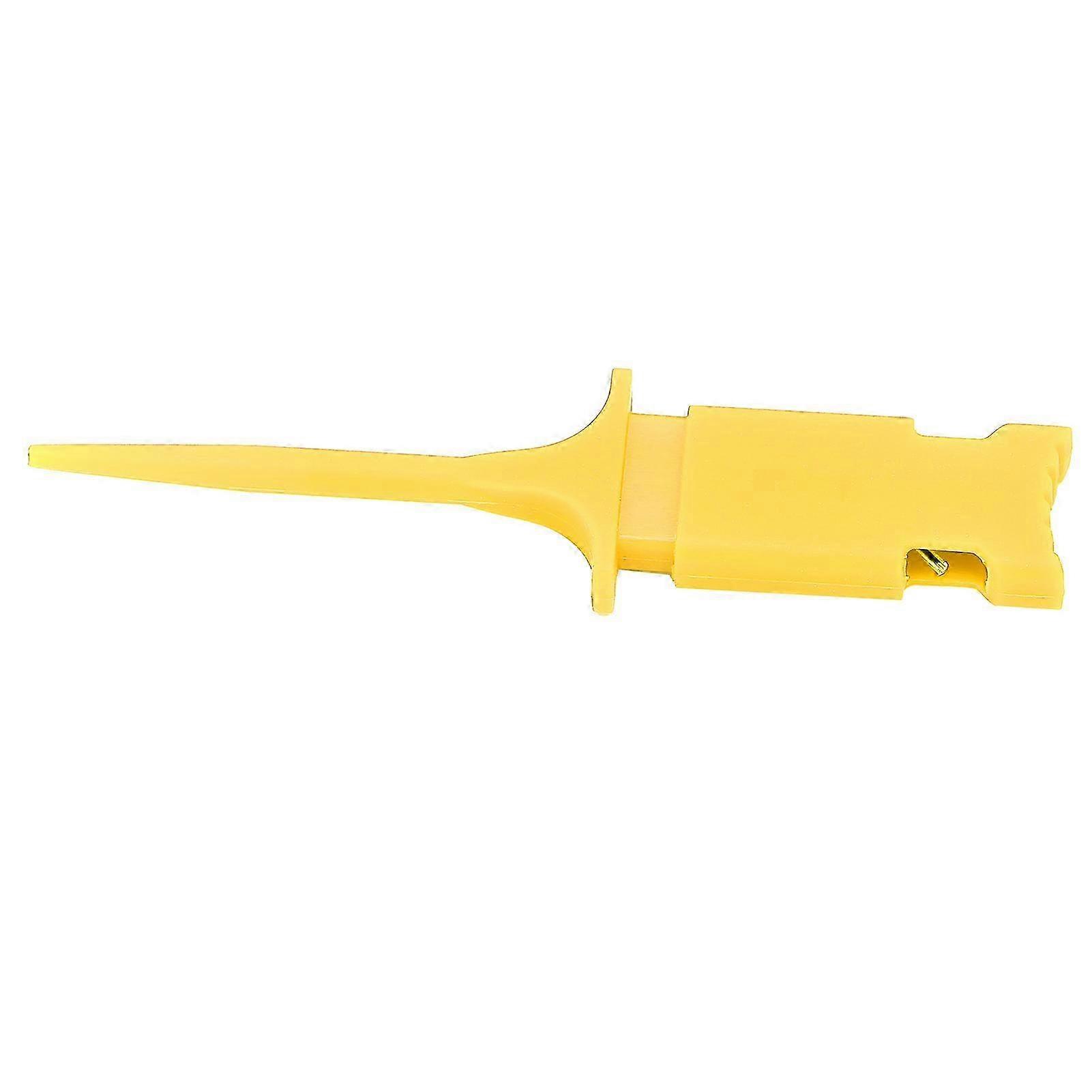 Test Hook Mini IC Testing Clip PA for Electronic Experiment Repairing MaintenanceYellow