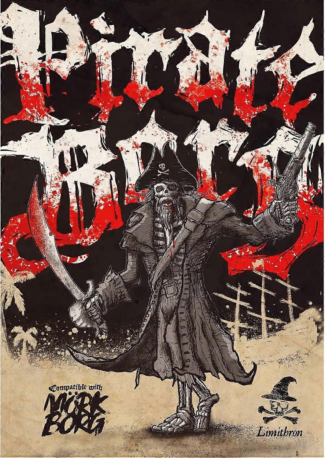 PIRATE BORG Core Rulebook (Fantasy RPG Digest-Sized Hardback)