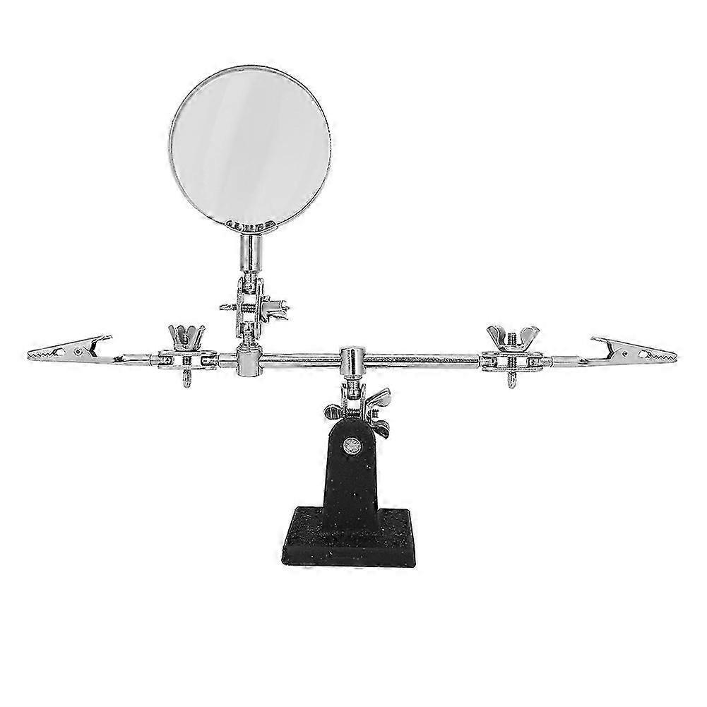 Soldering Stand with 5X Magnifying Glass Third Hand Tool DIY Welding Tool