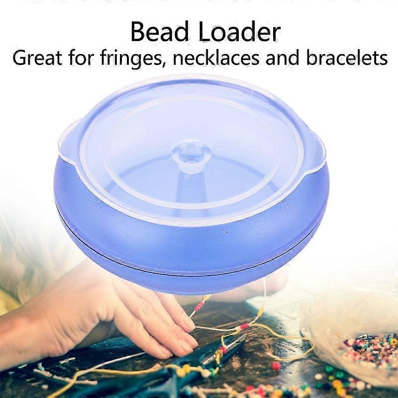 Bead Loader Plastic Capacity Beading Bowl Clamshell Design Large DIY Material
