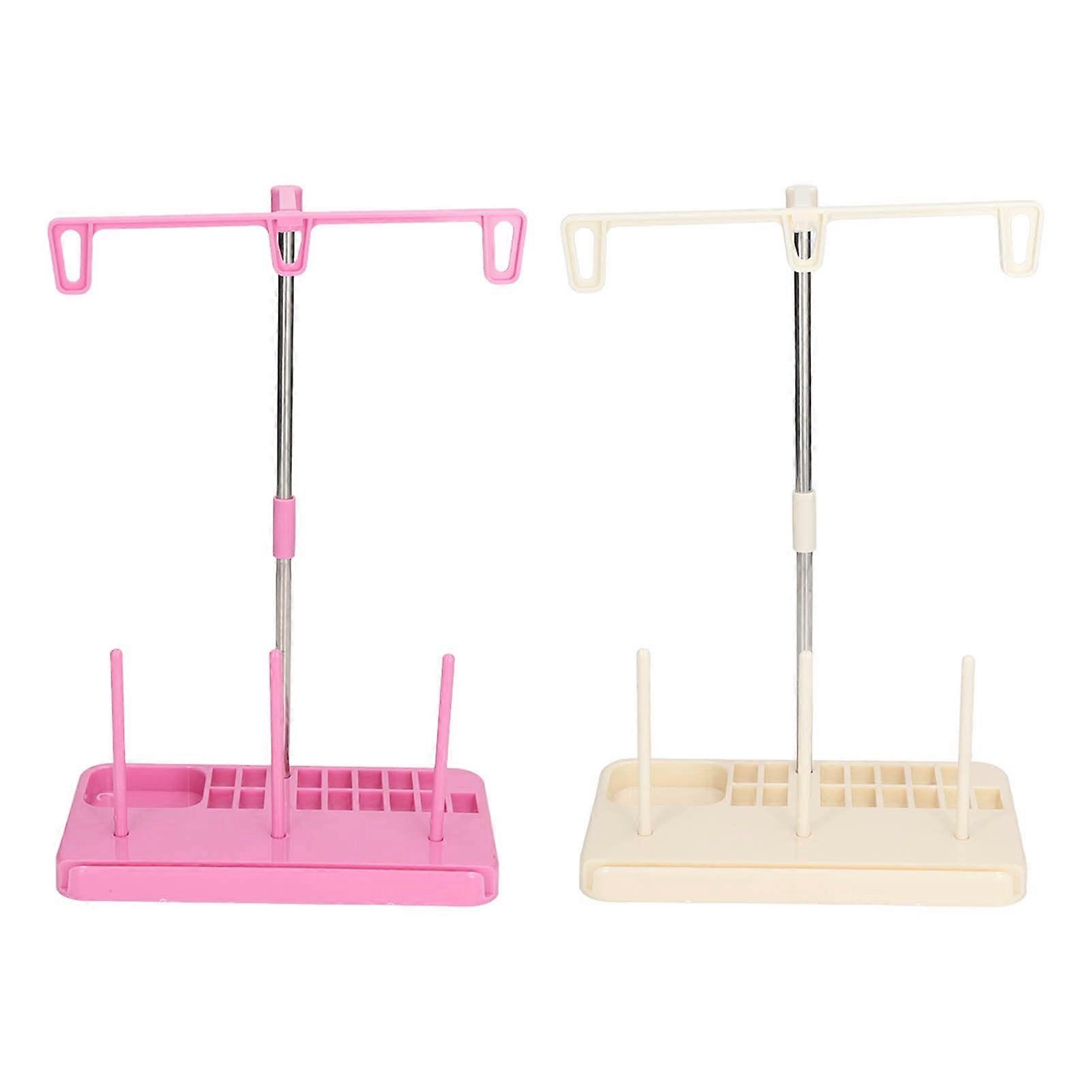 Sewing Machine Thread Stand with Reinforced Base for Smooth Feeding and Easy Assembly at Home
