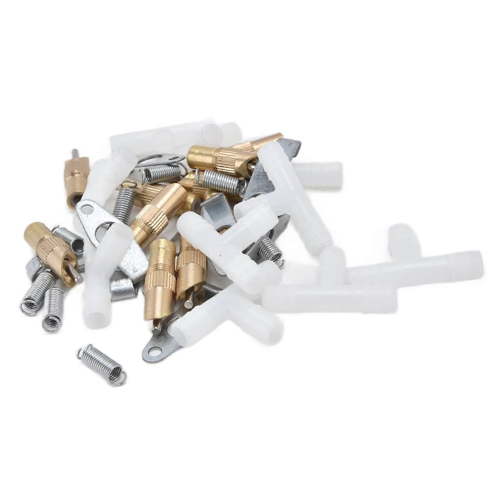 Automatic Rabbit Waterer 10 Pcs Leak Proof Nipple Drinker for Rabbits Guinea Pigs Ferrets Copper