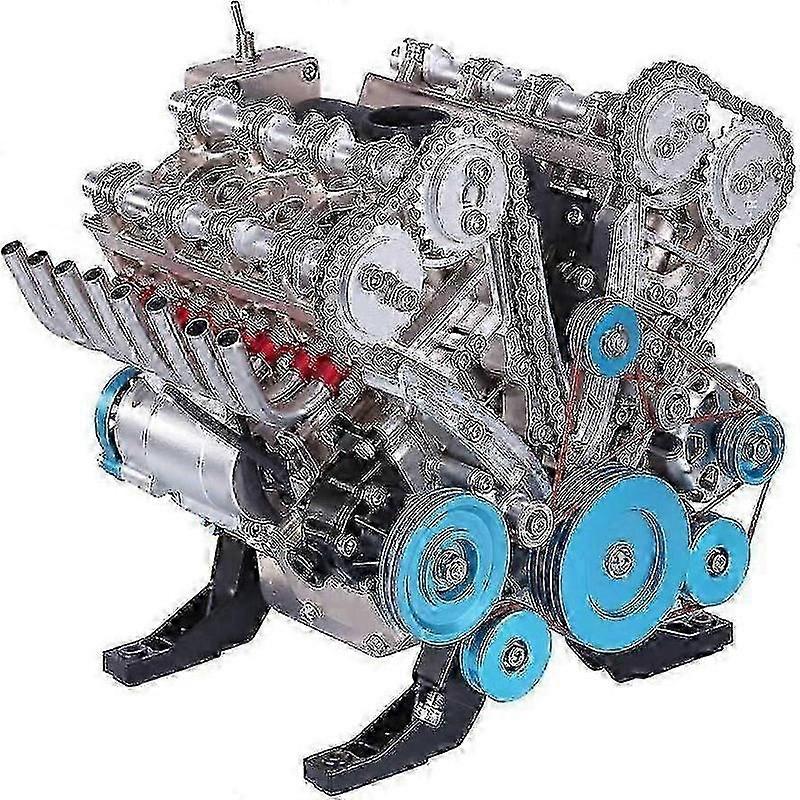 DIY V8 Engine Model Kit 1:3 Scale for Car Enthusiasts
