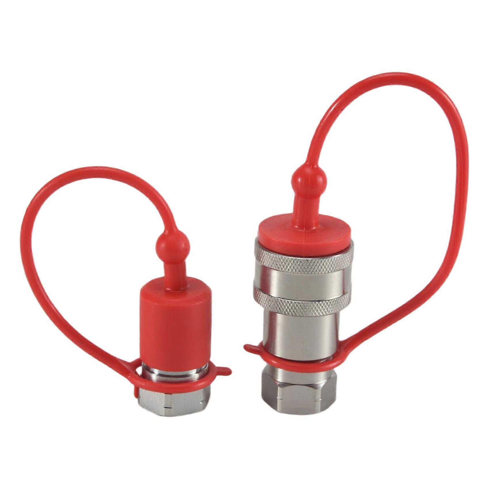 Quick Release Fitting ISO7241-A NPT Hydraulic Coupling Connector 1/2Inch Quick Change Interface