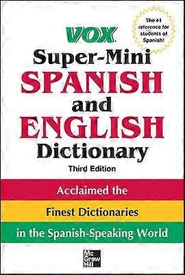 Vox Super-Mini Spanish and English Dictionary