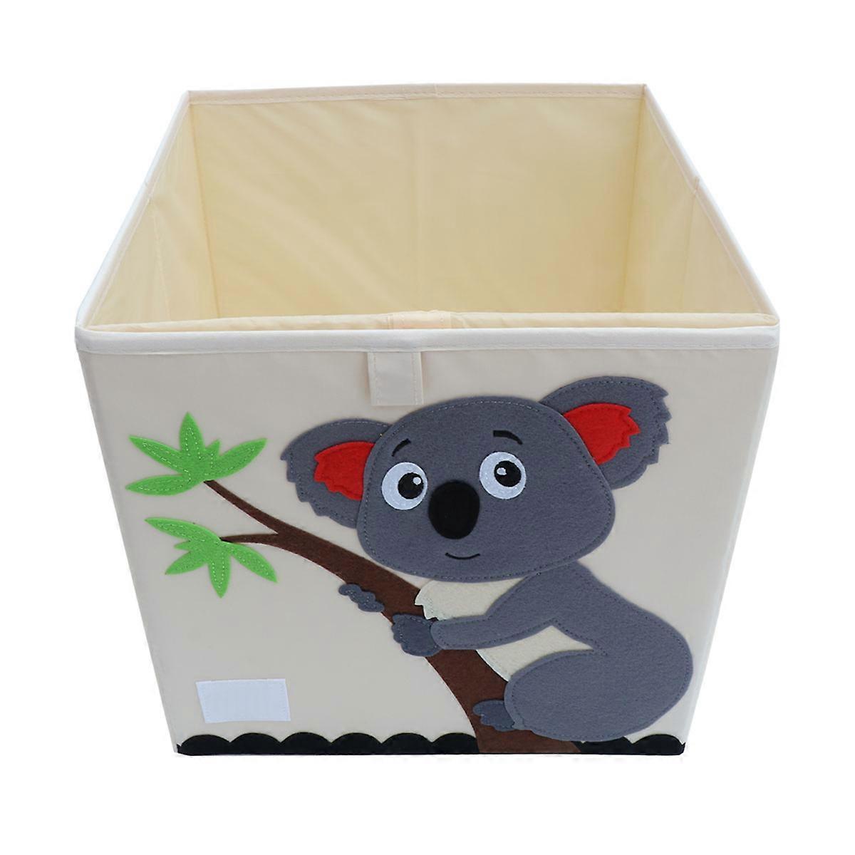 Children's Toy Storage Cube Foldable for Clothes Storage 3Pcs Cartoon Pattern