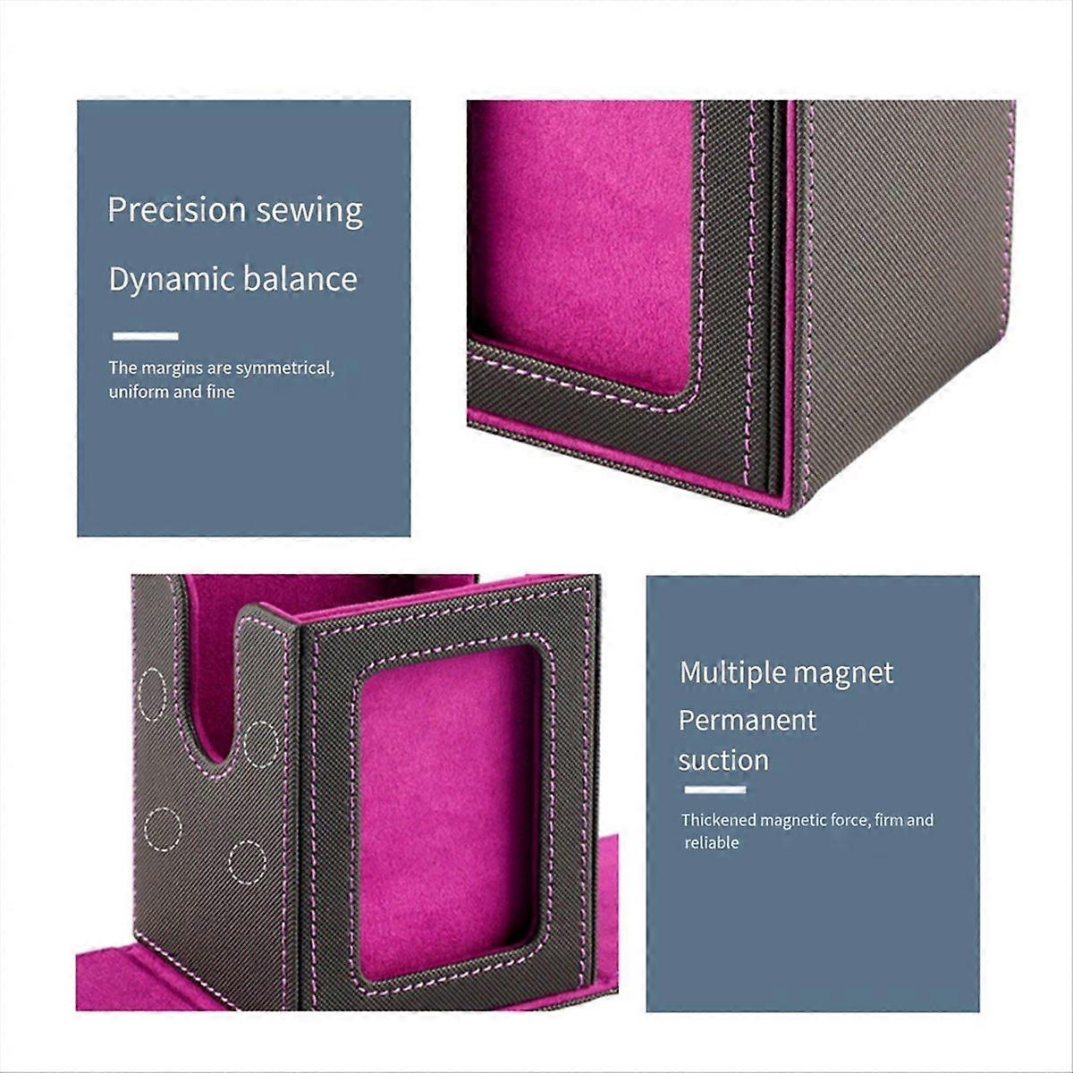 Card Storage Box for Trading Cards, Card Deck Box khaki