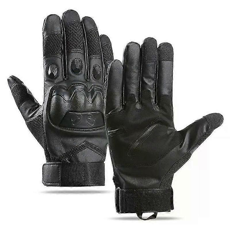 Windproof Motorcycle Gloves for Men with Touch Screen