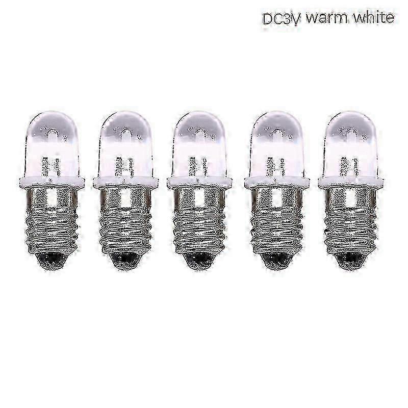 E10 4.5V LED bulb 5pcs for antique lighting and indicator use eing