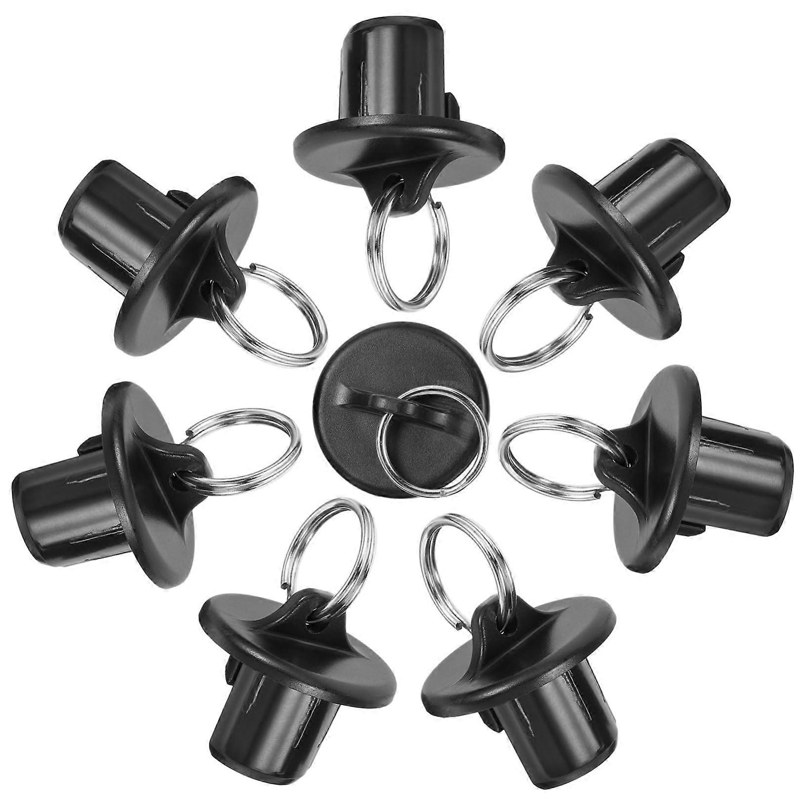 Roller Blind Cord Stopper Set 8pcs Plastic Bungee Buckles Prevent Slippage Restore Function