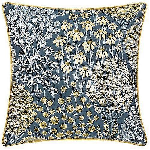 Floral Pattern Jacquard Cushion Cover