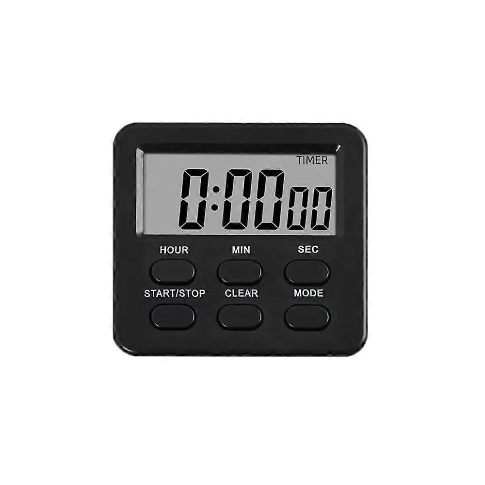 LCD Display Timer Multifunctional Cooking Baking Timer Digital Timer Bedroom Clock compatible with Home Office School Kitchen Gadget