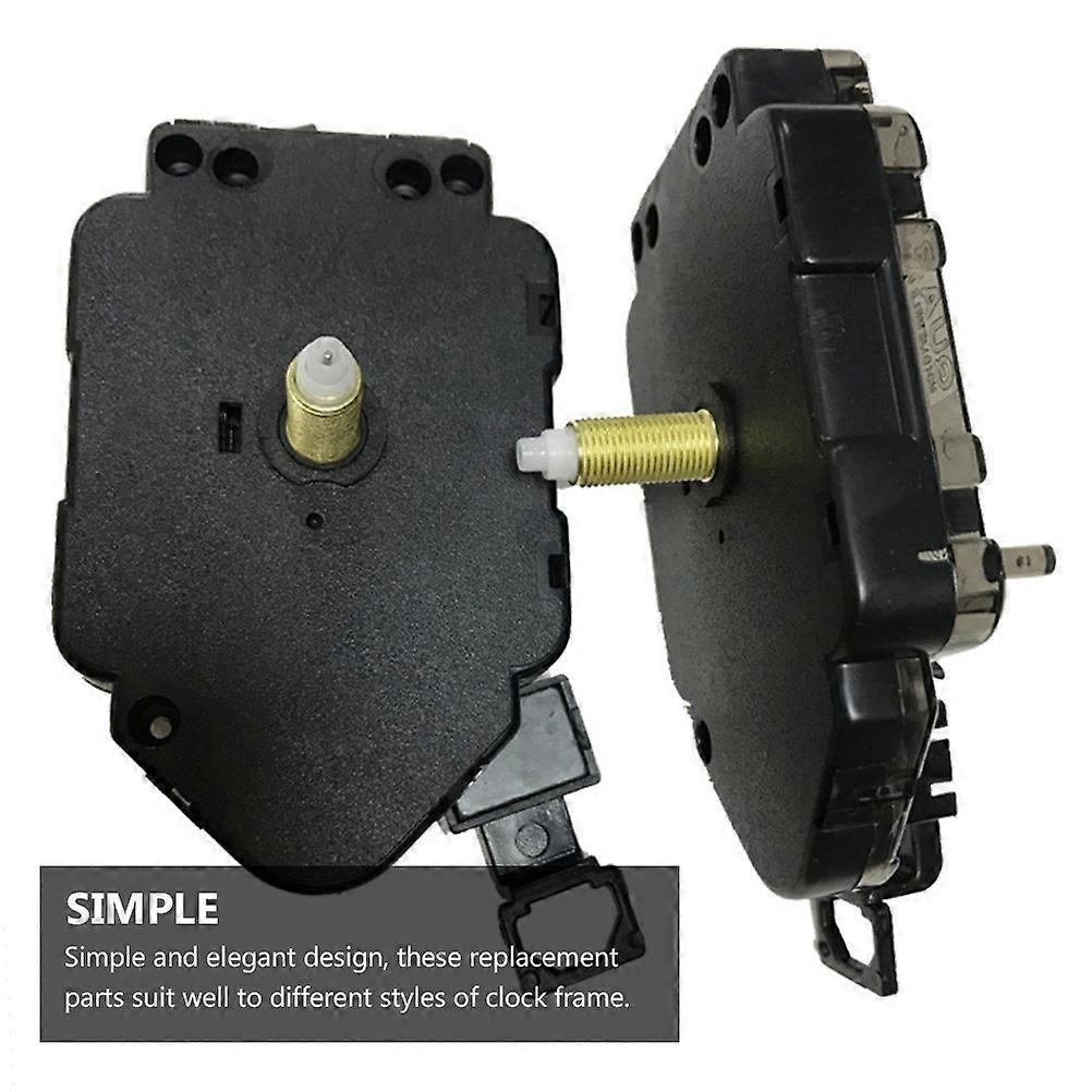 Black Clock Movement Core Product for Wall Clock Replacement 1Set