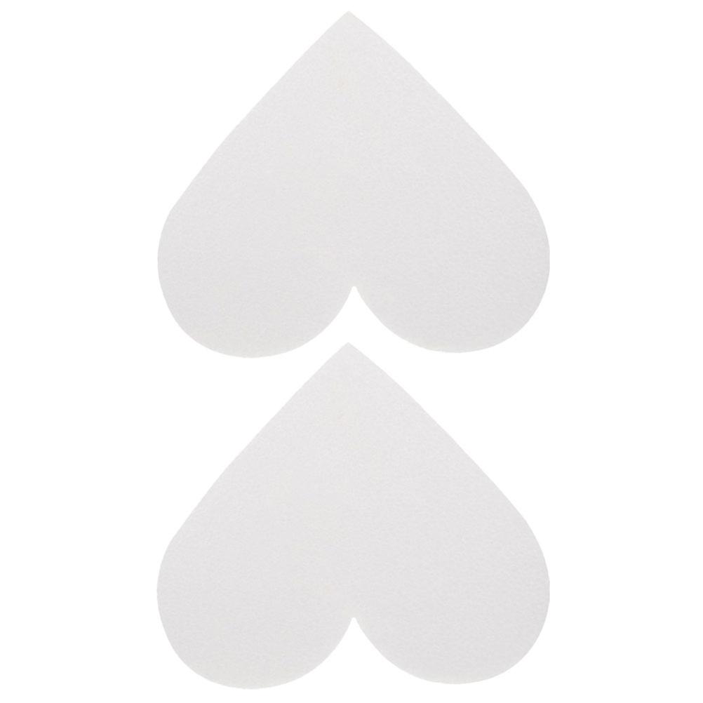 2pcs Multi-function Heart Cake Dummies Reusable Fake Cake Model Wedding Foam Cake