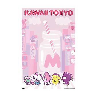 HELLO KITTY - KAWAII TOKYO Quebra-cabeças de madeira - 23304 -A1659