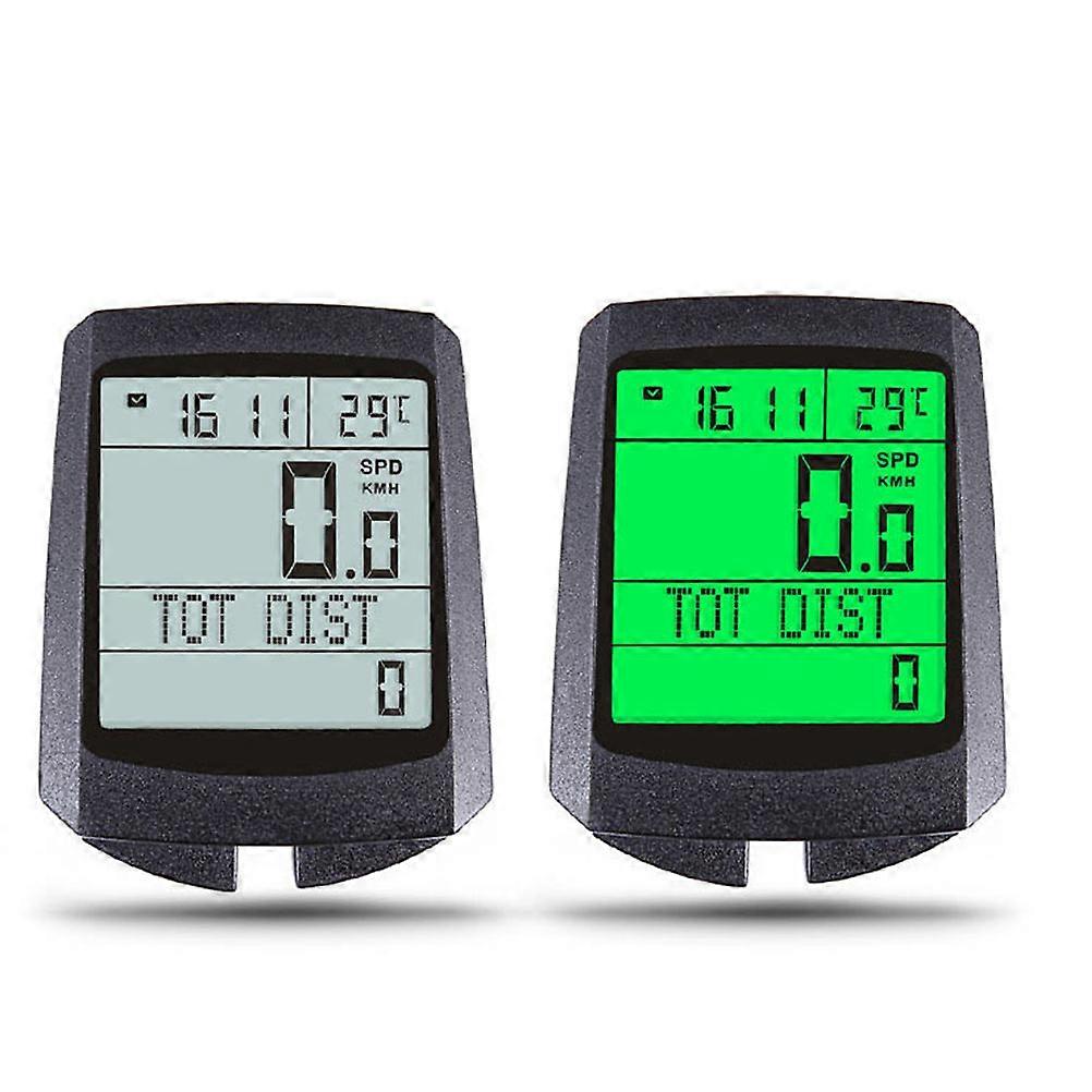 Speedometer Tachometer for Bike Wireless Five Language Back Light Single Unit