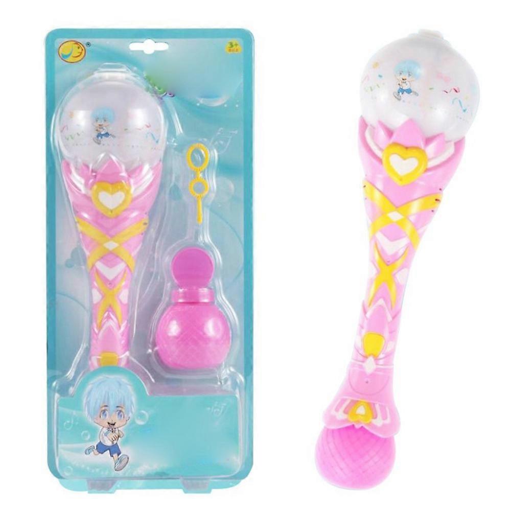 Electric Bubble Wands for Kids with Music Function for Bubble Making