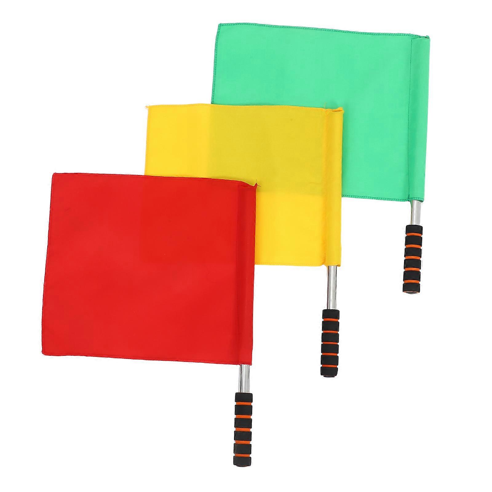 Warning Signal Flags Flags for Outdoor 3Pcs