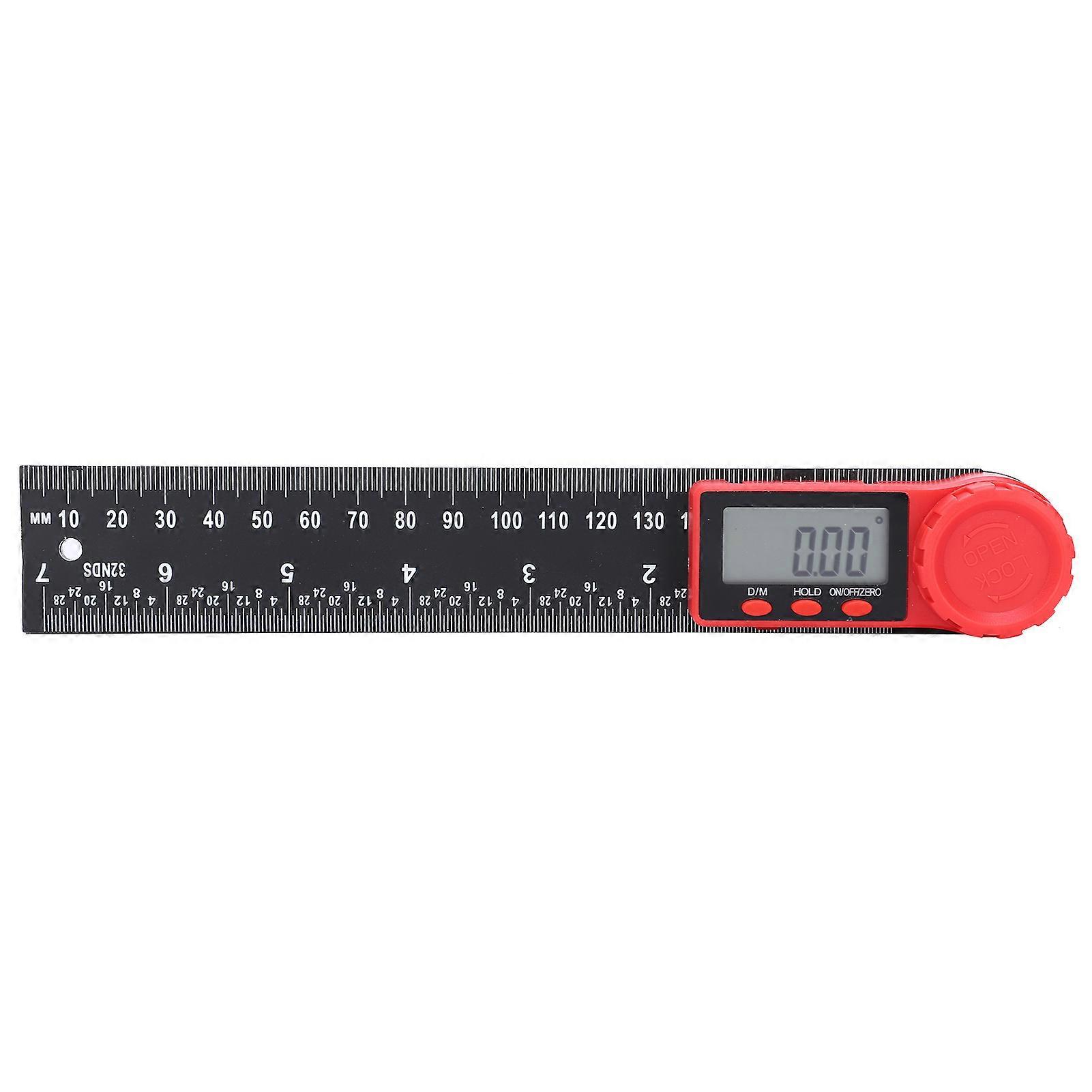 Electronic Digital Angle Ruler 360 Degree Protractor Ruler Angle Length Measuring Tool