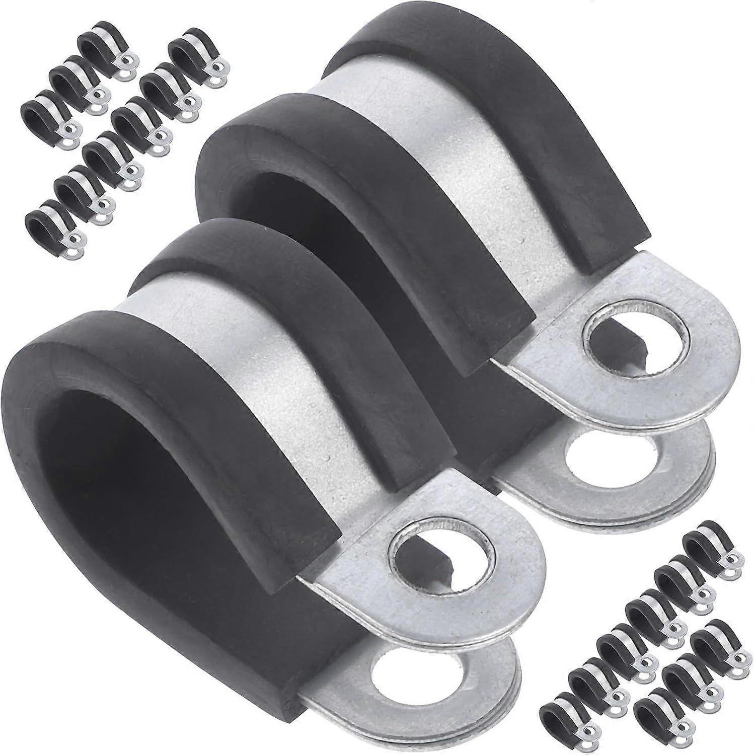 20pcs Maintenance Electrical Galvanized Suitable Conduit Clamps Fixing