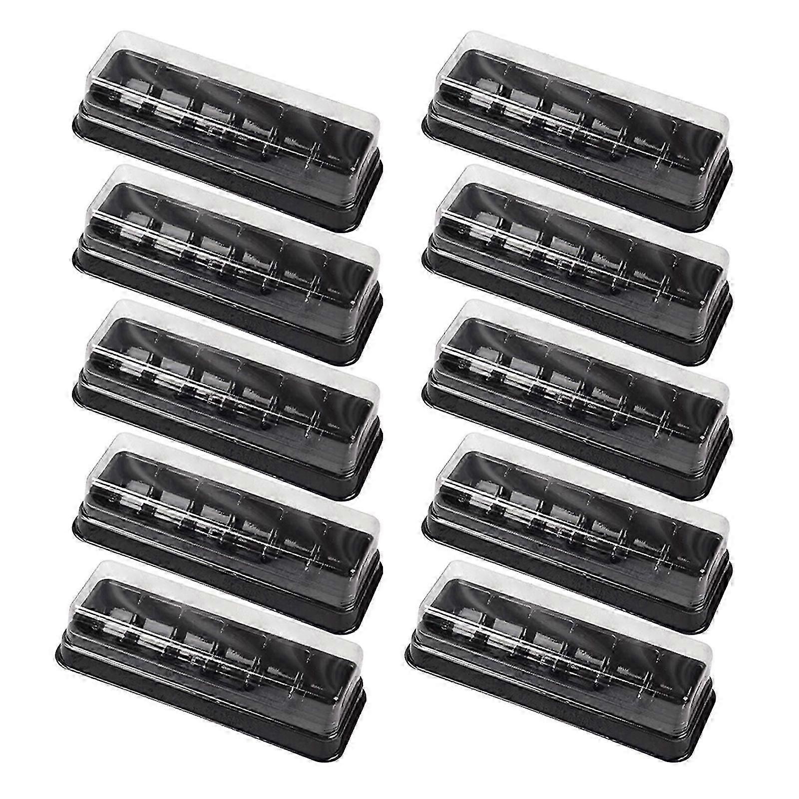 10Pcs Multi-function Bakery Pastry Boxes Compact Macaron Packing Cases