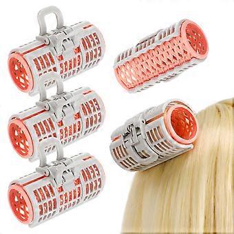 6pcs Hair Curler Spring Clip Curlers DIY Hair Rollers Wavy Hair Styling Tools