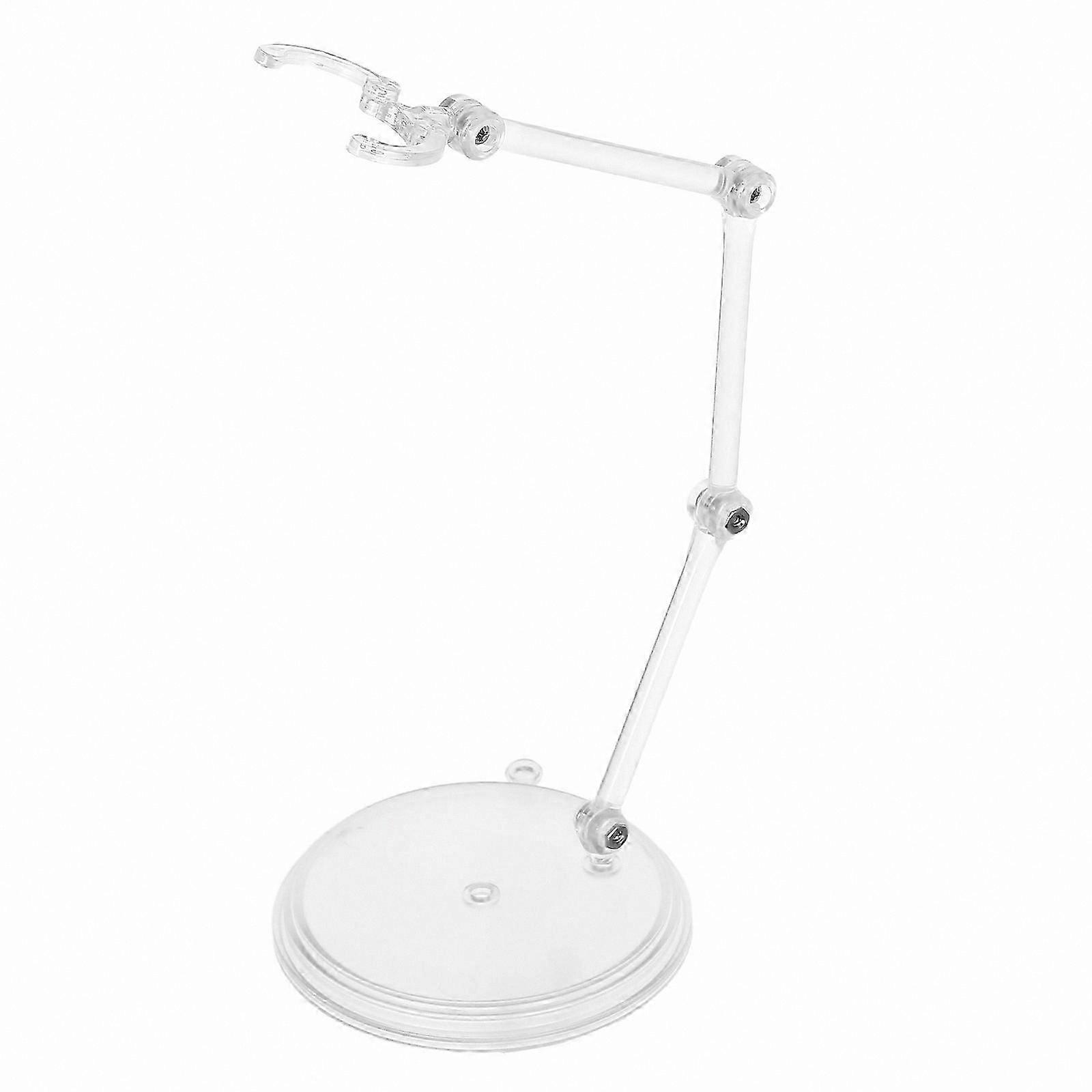 Clear Multi-Angle Support Bracket for Collectible Figures, 6-Pack Viewing Mounts