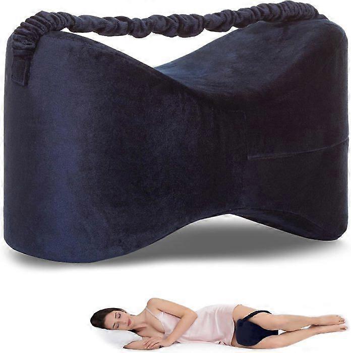 Memory Foam Knee Pillow, Durable Memory Foam Orthopedic Cushion, Sciatica Nerve Relief