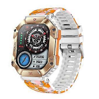 2.0" Bluetooth Call Smart Watch Adult 100+ Fitness Tracker Compass Altitude Barometric Smartwatch For Android IOS 650mAh