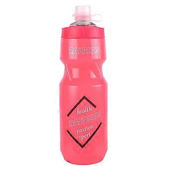 710ml ulkopyöräilyn urheiluvesipullo elintarvikelaatuinen BPA-vapaa lämmönkestävä tiivis leveäsuinen muotoilu urheiluvesipullo