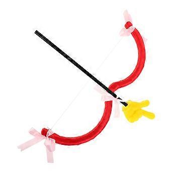 Amor-Pfeil- und Bogen-Set, Valentinstag, Amor-Kostüm-Requisite für Kinder und Erwachsene, Halloween, Valentinstag-Events, Partys, Foto-Requisiten