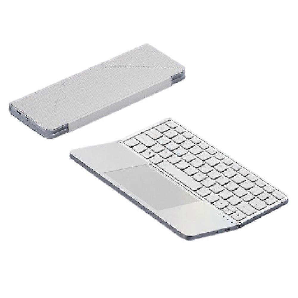 Bluetooth 5.3 Wireless Keyboard Portable Universal Rechargeable Detachable Compact Foldable Notebook