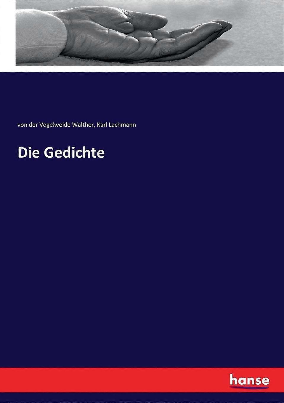 Die Gedichte - Karl Lachmann - Paperback - en Book