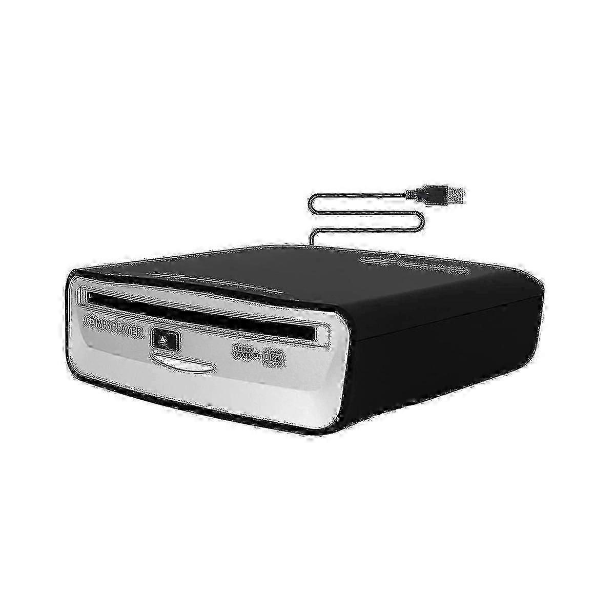 External CD Player for Car & PC - Universal USB-Powered Disc Drive