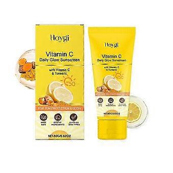HOYGI Moisturizing Sunscreen with water-proof, light texture loaded with Jojoba oil and Avocado oil for Effective UV Protection