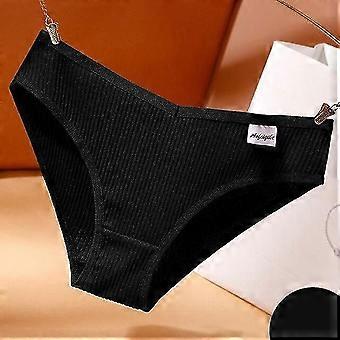 Cotton Panties Female Underpants Sexy Panties For Women Briefs Comfort Underwear Plus Size Pantys Lingerie 8 Solid Color