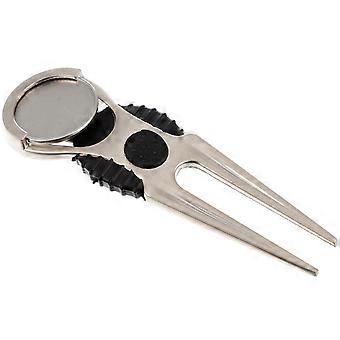 Golfs Divot Fork Zinc Alloy Golfs Divot Tool for Outdoor 1Pcs Repair Tool