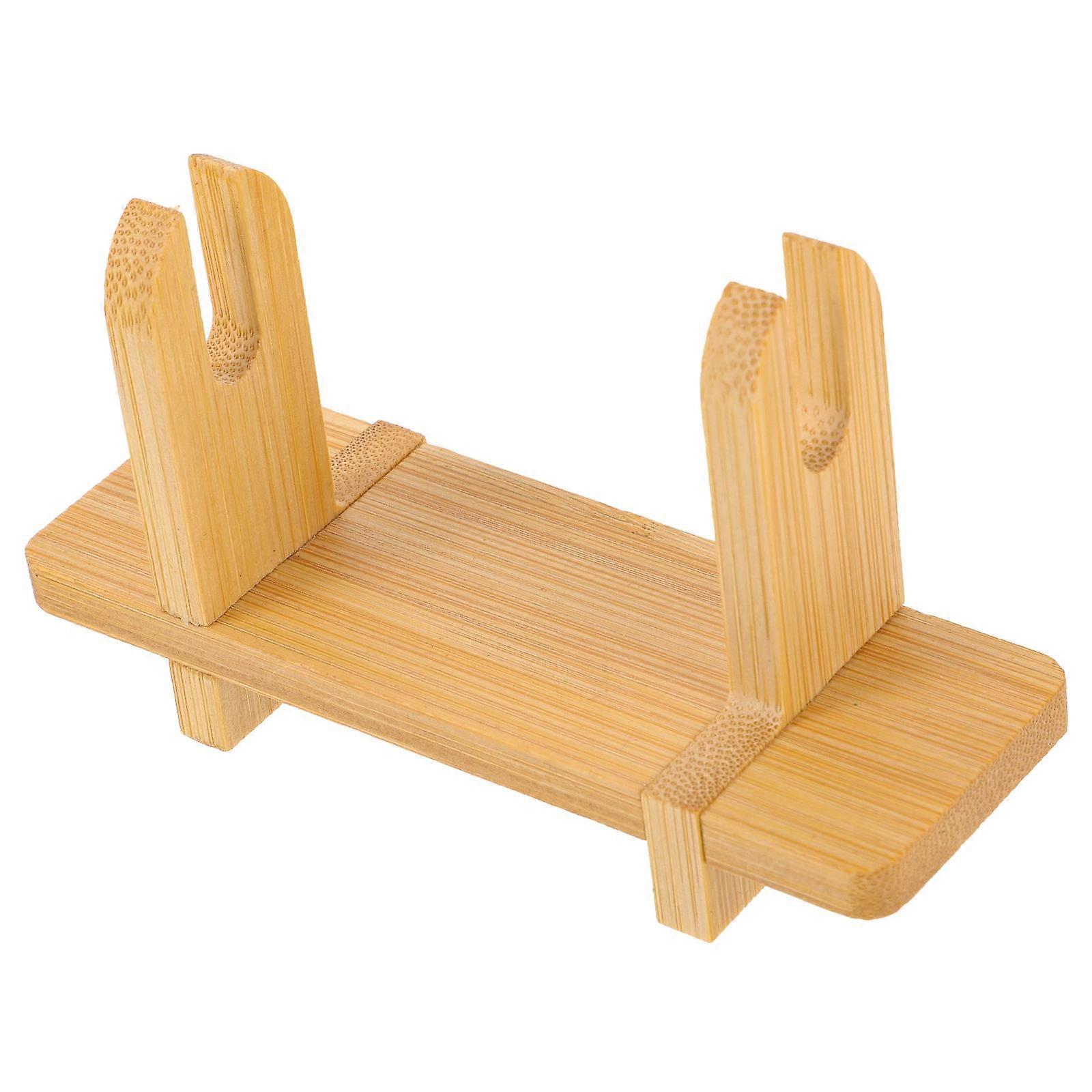 Multifunctional Kitchen Cutter Holder Bamboo Storage Rack