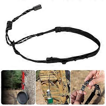 Verstellbare Wasserflaschenträger, Werkzeuggurt für Outdoor-Aktivitäten, tragbarer isolierter Flaschenträger, Halter für Campingausrüstung