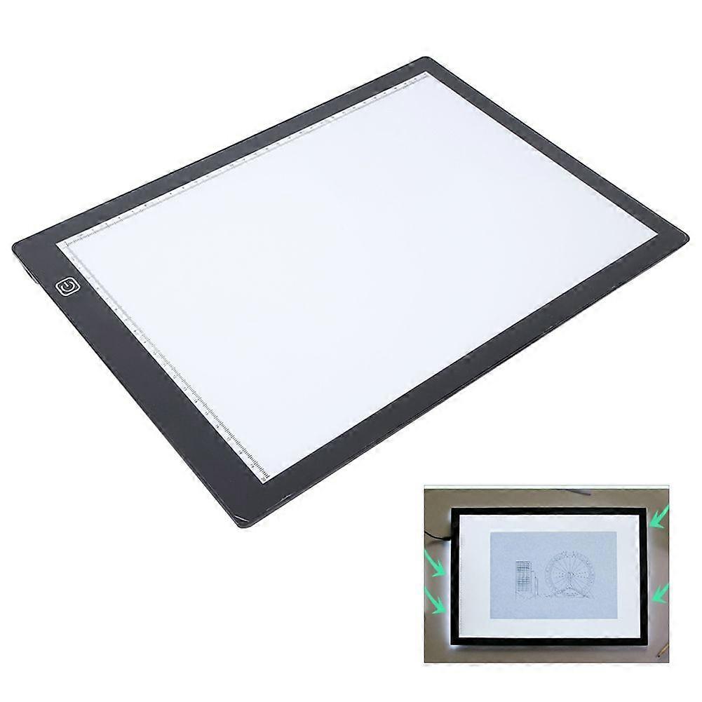 A4 LED Copy Board Touch Adjustable Calligraphy Practice Drwaing Tool USB Interface