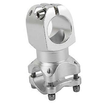 Aluminum Alloy 254mm Handlebar Stem for Mountain Bikes Cycling Accessory Silver