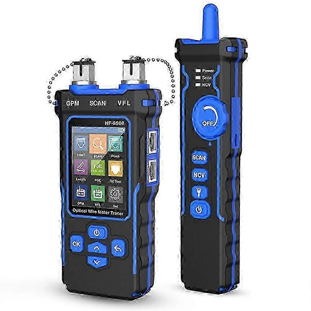 High-Sensitivity NF-8508 Network Cable Tester with LCD Display for POE