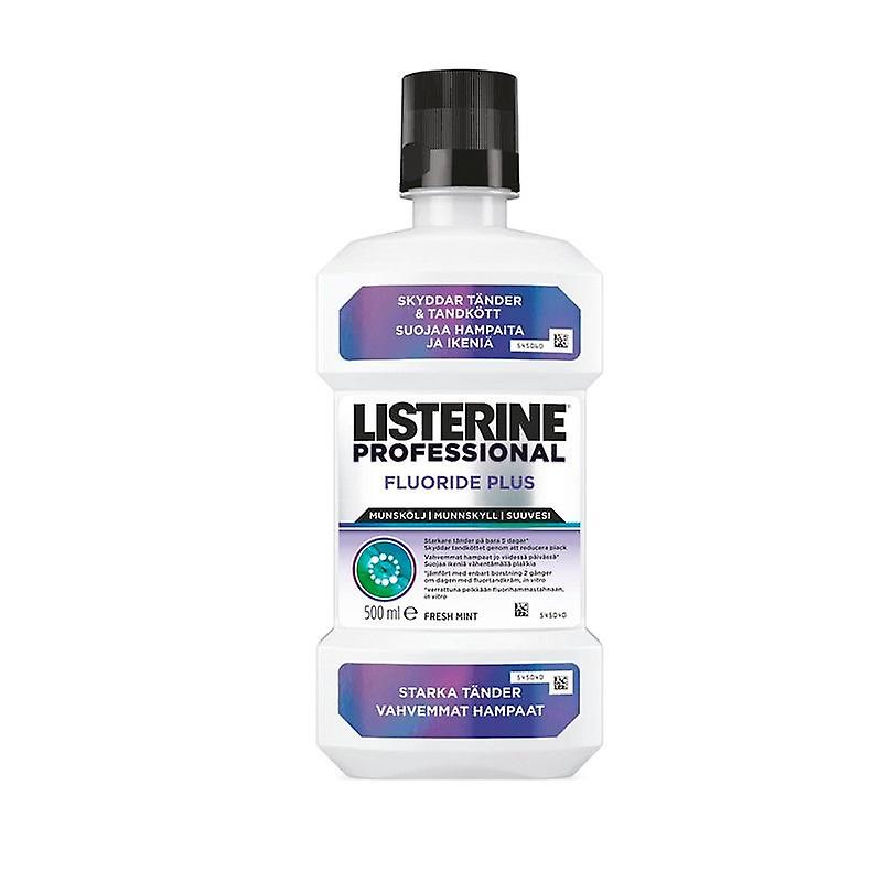 Listerine Profesional Fluoride Plus 500ml