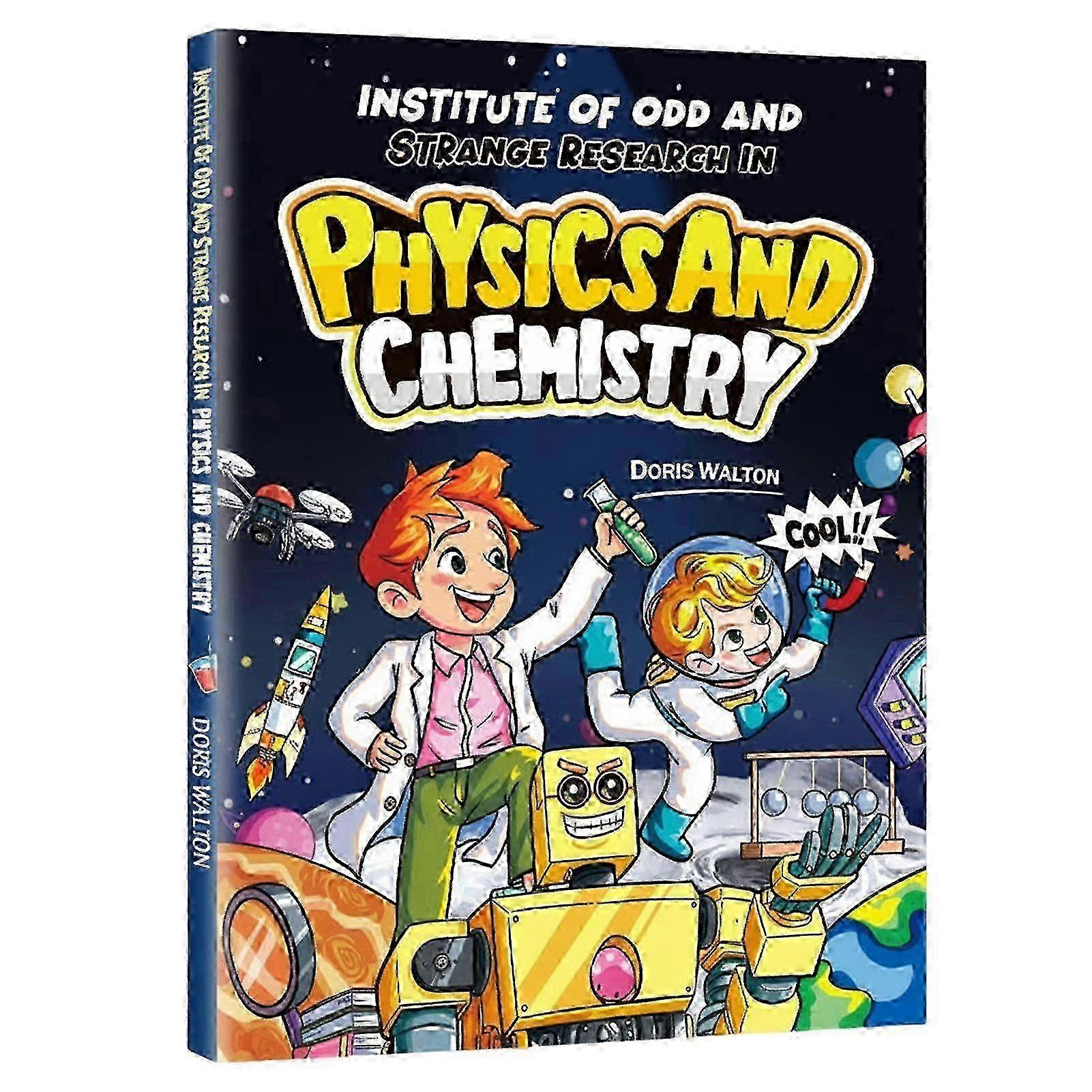 Fun Cartoon Science Book Kids STEM