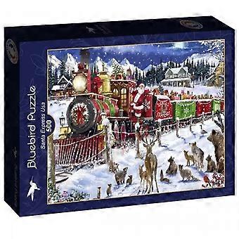 Santa Express Usa Puzzel 500 Stukjes