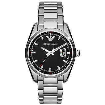 Armani tazio Watch for Unisex Analog Quartz with AR6019 Stainless Steel Bracelet