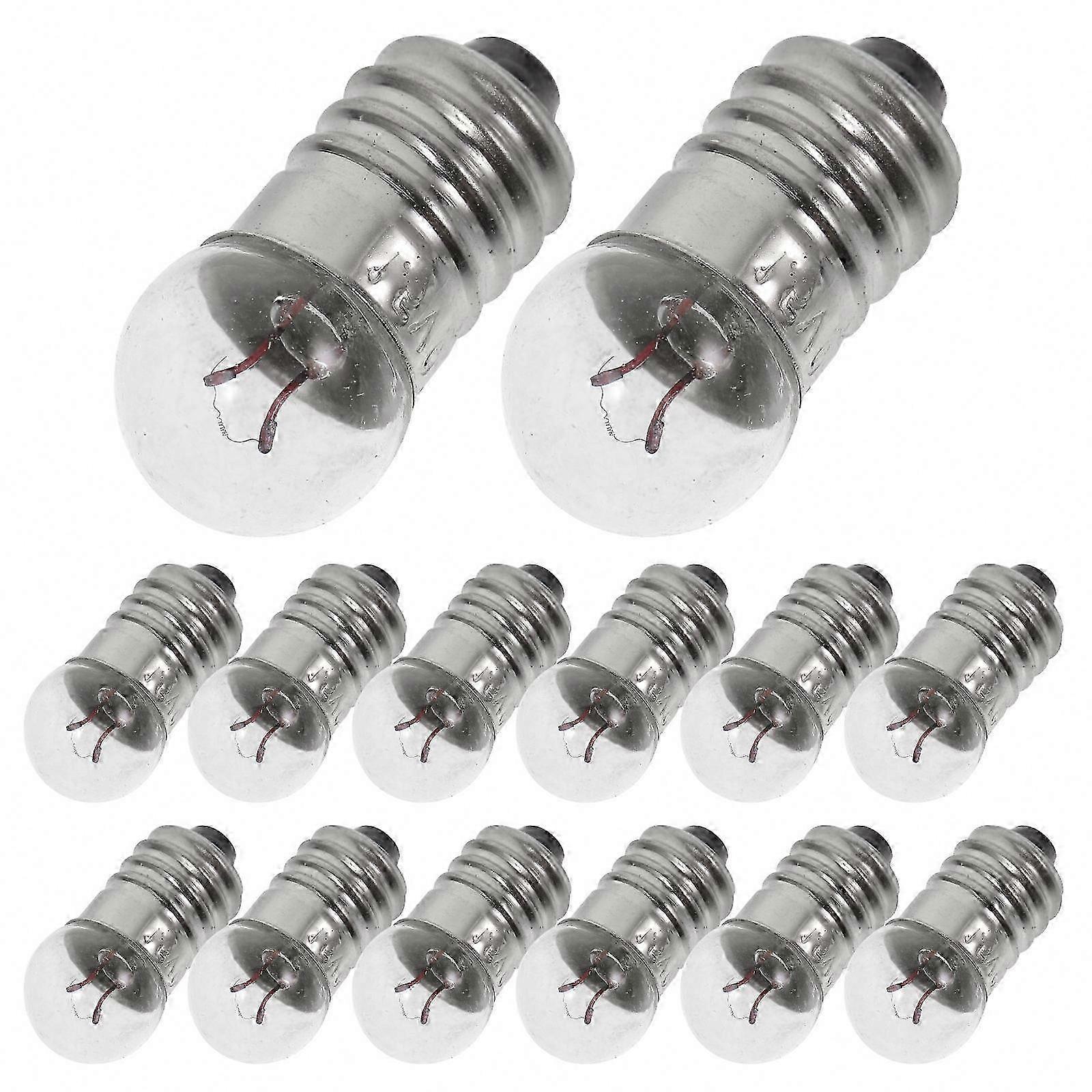 50pcs 1.5V E10 Miniature Small Screw Base Light Bulbs