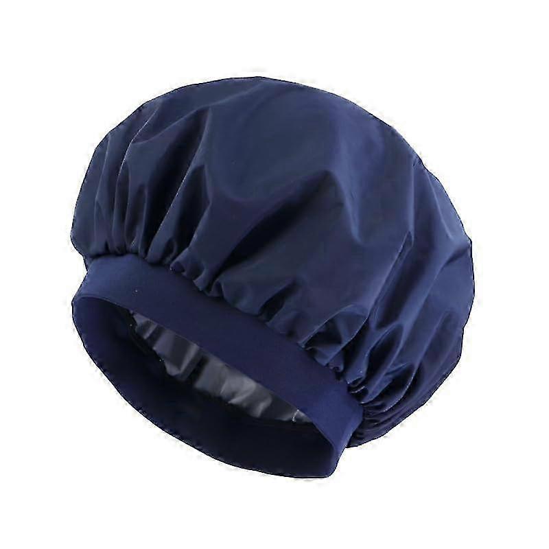 Double-Layer Waterproof Shower Cap